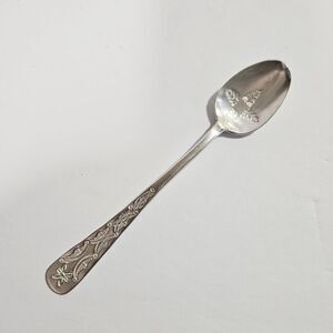 Vintage Sterling Silver Artesian Made Native American Crafted Decorative Spoon